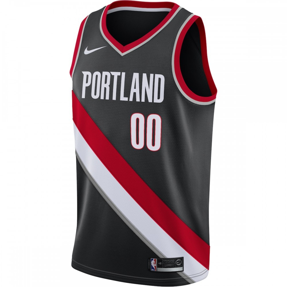 Portland Trail Blazers Swingman Custom Jersey Black - Icon Edition-Pro Kit Vault | Brand New 26/27 Sports Jerseys